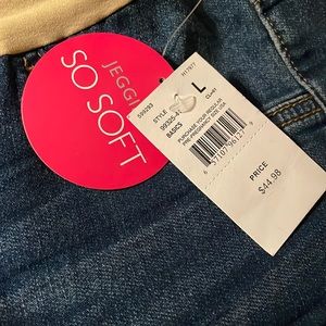 NWT Indigo Blue Jeggings - Large